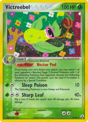 13 / 92 Victreebel rara foil (EN) -NEAR MINT-