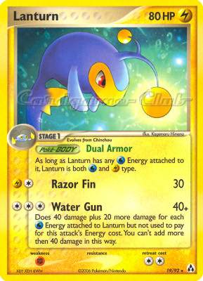 19 / 92 Lanturn rara (EN) -NEAR MINT-