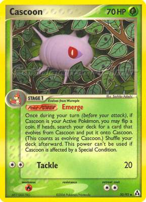 30 / 92 Cascoon non comune (EN)  -GOOD-