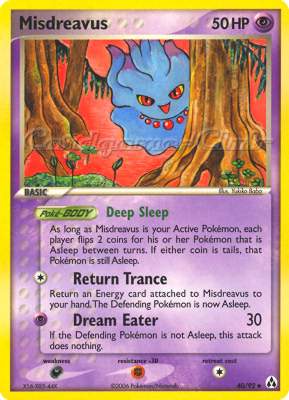 40 / 92 Misdreavus non comune (EN) -NEAR MINT-