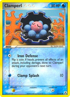 51 / 92 Clamperl comune (EN) -NEAR MINT-