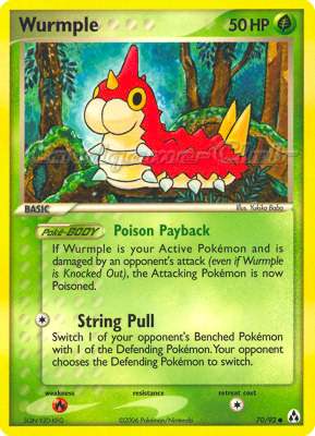70 / 92 Wurmple comune (EN) -NEAR MINT-