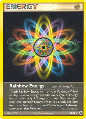 81 / 92 Rainbow Energy rara (EN) -NEAR MINT-