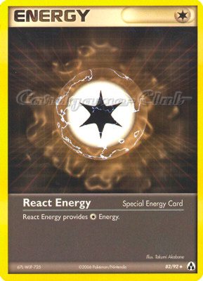 82 / 92 React Energy rara (EN) -NEAR MINT-