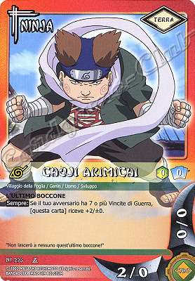 NI-228 Choji Akimichi comune -NEAR MINT-