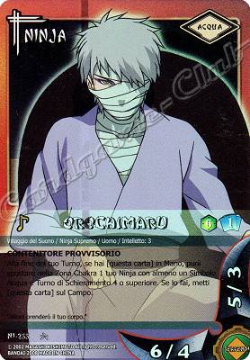 NI-255 Orochimaru rara foil -NEAR MINT-