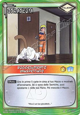 ST-208 Suggerimento inaspettato non comune -NEAR MINT-