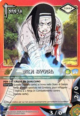 NI-277 Neji Hyuga comune -NEAR MINT-