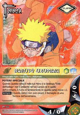 NI-288 Naruto Uzumaki non comune -NEAR MINT-