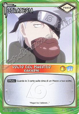 ST-210 Volto del maestro Kakashi comune -NEAR MINT-
