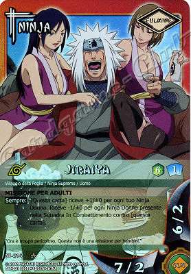 NI-294 Jiraiya rara foil -NEAR MINT-
