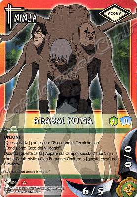 NI-304 Arashi Fuma non comune -NEAR MINT-