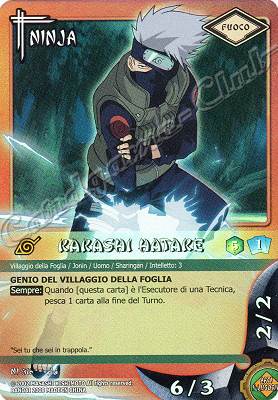 NI-316 Kakashi Hatake rara foil -NEAR MINT-