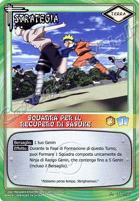 ST-234 Squadra per il recupero di Sasuke comune -NEAR MINT-