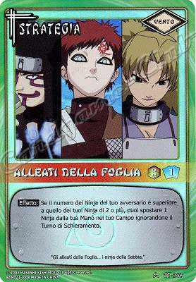 ST-246 Alleati della foglia rara foil -NEAR MINT-