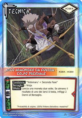 TE-238 Arco aracnideo da guerra-Colpo micidiale comune -NEAR MINT-