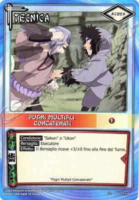 TE-239 Pugni multipli concatenati comune -NEAR MINT-