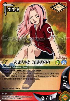 NI27 Sakura Haruno comune -NEAR MINT-