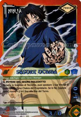 NI68 Sasuke Uchiha rara foil -NEAR MINT-