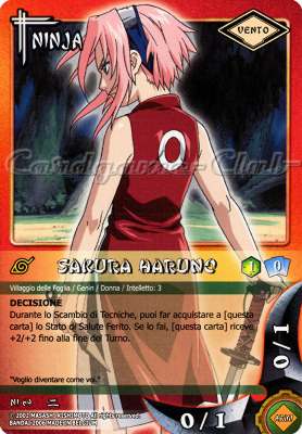 NI69 Sakura Haruno non comune -NEAR MINT-