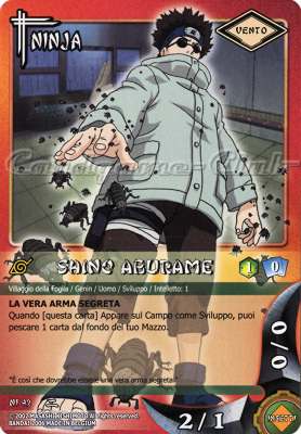 NI92 Shino Aburame non comune -NEAR MINT-