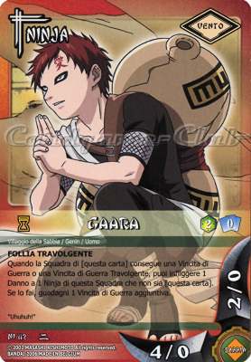 NI112 Gaara comune -NEAR MINT-