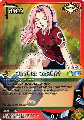 NI27 Sakura Haruno comune -NEAR MINT-