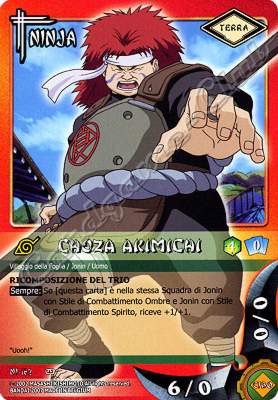 NI162 Choza Akimichi non comune -NEAR MINT-