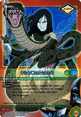 NI166 Orochimaru rara foil -NEAR MINT-