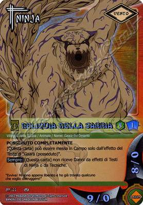 NI177 Reliquia della Sabbia rara foil -NEAR MINT-