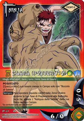 NI179 Gaara (Posseduto) comune -NEAR MINT-