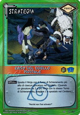 ST157 Esito del duello mortale rara foil -NEAR MINT-