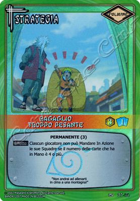 ST176 Bagaglio troppo pesante rara foil -NEAR MINT-