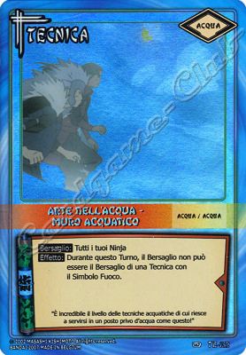 TE152 Arte dell'acqua-Muro acquatico rara foil -NEAR MINT-