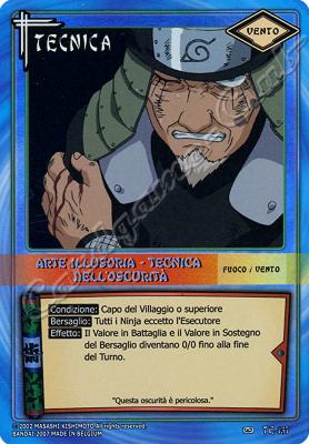 TE157 Arte illusoria-Tecnica dell'oscurita' ultra rara foil -NEAR MINT-