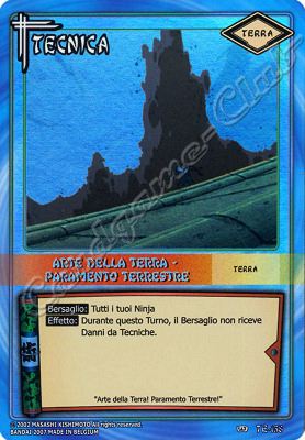 TE158 Arte della terra-Paramento terrestre rara foil -NEAR MINT-