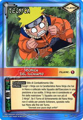 TE163 Tecnica del richiamo non comune -NEAR MINT-