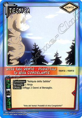 TE168 Arte del vento-Proiettili di aria congelante comune -NEAR MINT-