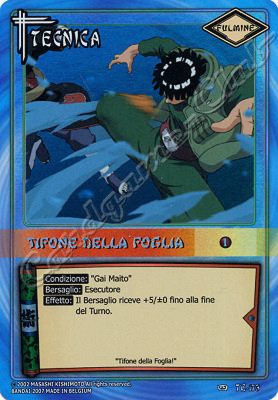 TE173 Tifone della foglia rara foil -NEAR MINT-
