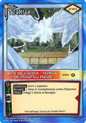 TE185 Arte dell'acqua-Tecnica dei proiettili marini non comune -NEAR MINT-