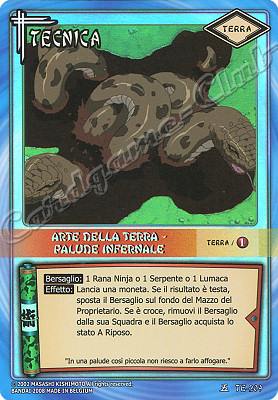TE-209 Arte della terra-Palude infernale rara foil -NEAR MINT-