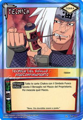 TE189 Tecnica del sigillo-Piroconfinamento comune -NEAR MINT-