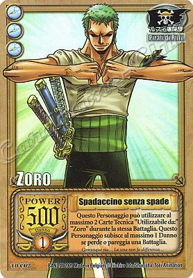 TD-C02 Spadaccino Senza Spade rara foil -NEAR MINT-