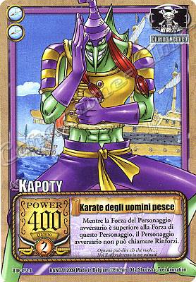 TD-C24 Karate degli Uomini Pesce comune -NEAR MINT-