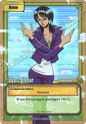 TD-W08 Ojos Fleur rara foil -NEAR MINT-