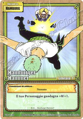 TD-W10 Hamburger Hammer comune -NEAR MINT-