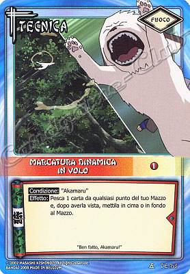 TE-218 Marcatura dinamica in volo comune -NEAR MINT-