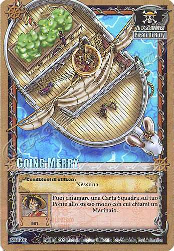 SH-F06 Going Merry rara foil -NEAR MINT-