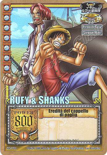 SH-T01 Eredita' del Cappello di Paglia rara foil -NEAR MINT-