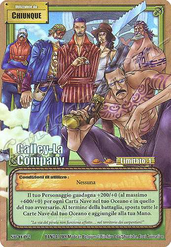 SH-W02 Galley-La Company rara foil -NEAR MINT-